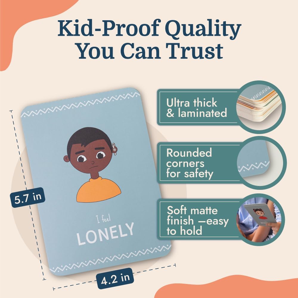Emotion Flashcards for Kids